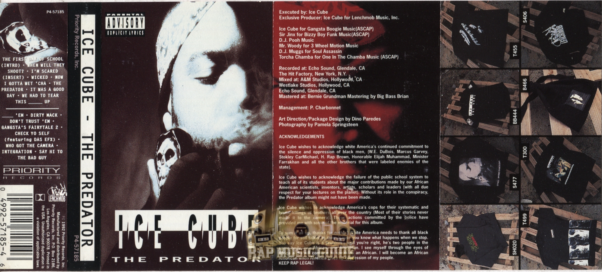 Ice Cube - The Predator: Cassette Tape | Rap Music Guide